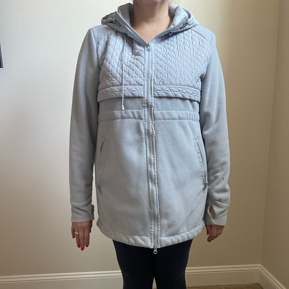 Mondetta Women's Light Gray Ski Jacket